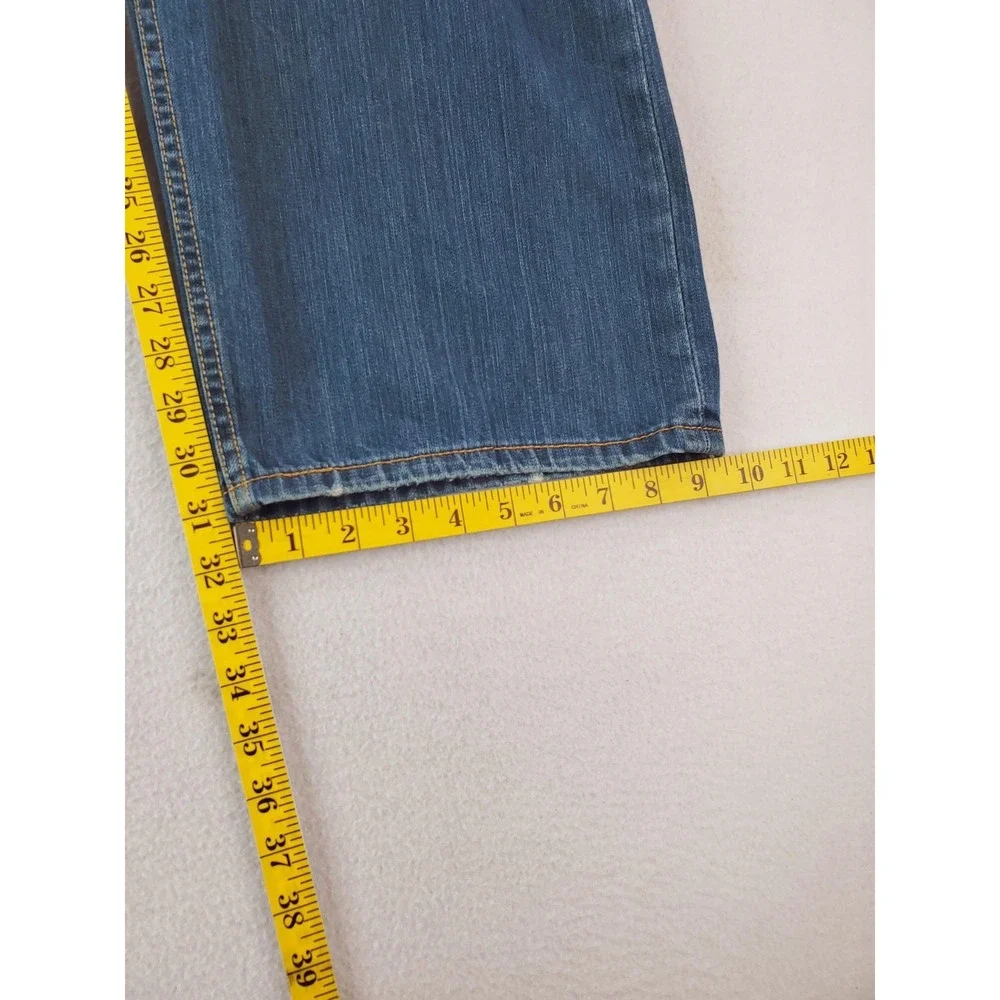 Levis 559 Jeans Mens 44x30 Blue Straight Leg Relaxed Fit Denim Medium Wash Pants